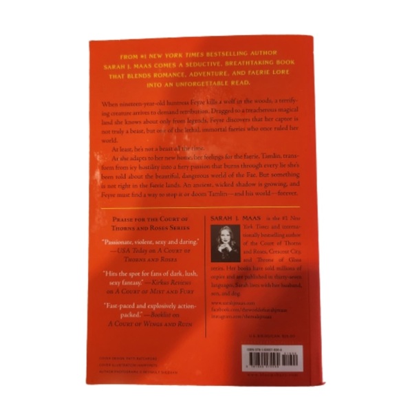 SARAH J. MAAS Book Set A Court Of Thorns and Roses Series Lot Excellent - Picture 9 of 9